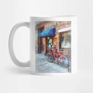 Hoboken NJ - Bicycle By Post Office Mug